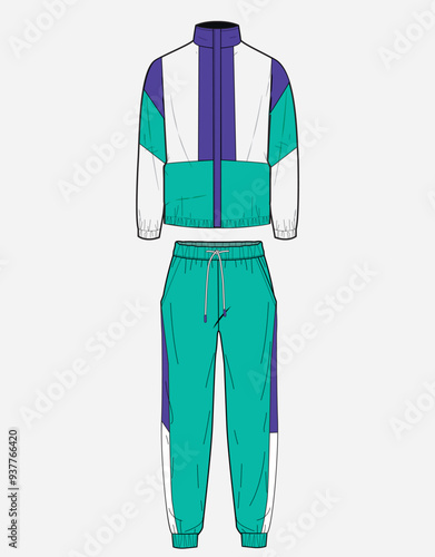 sports jacket and pants set
