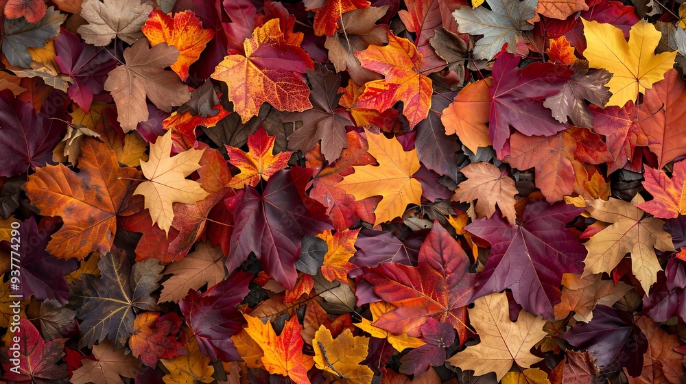 Autumn foliage backdrop Autumn foliage backdrop