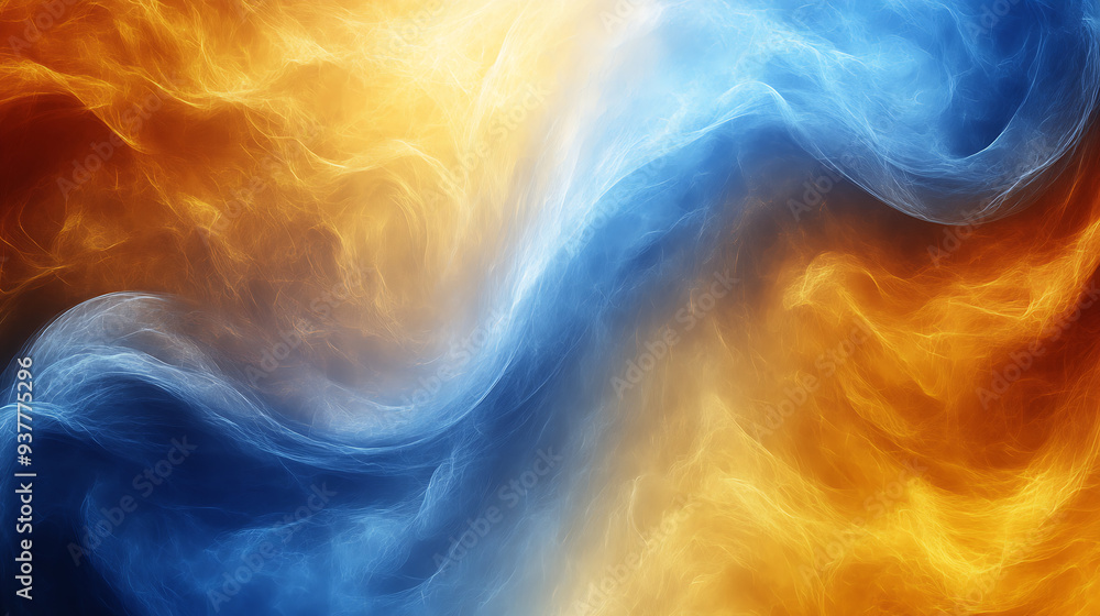 Fototapeta premium abstract background with waves