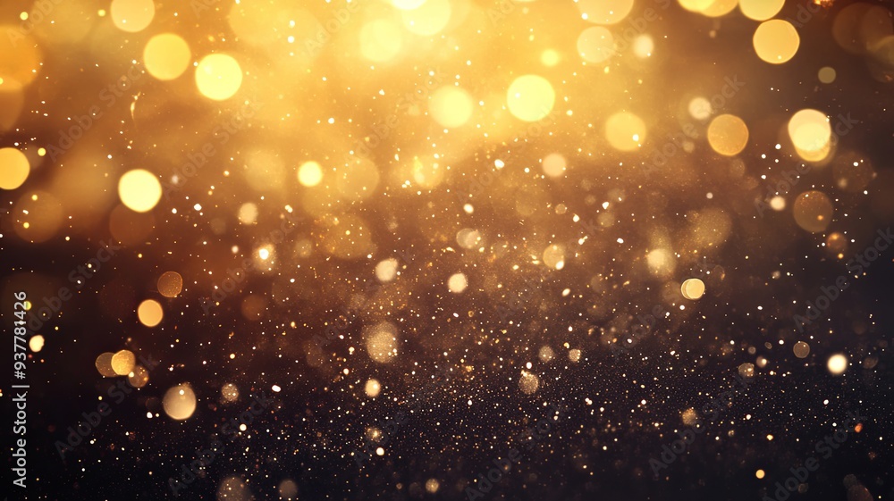 gold Sparkling Lights Festive background with texture. Abstract Christmas twinkled bright bokeh defocused and Falling stars. Winter Card or invitation gold Sparkling Lights Festive background with texture. Abstract Christmas twinkled bright bokeh defocused and Falling stars. Winter Card or invitation