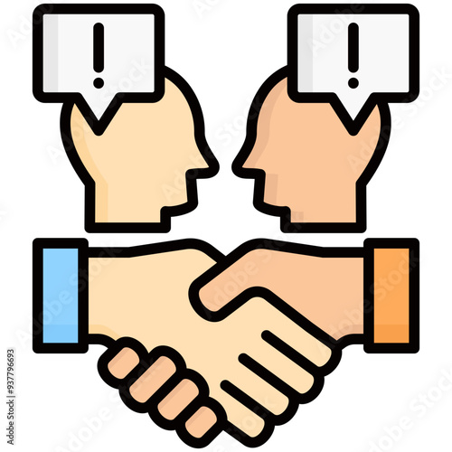Conflict Resolution Icon