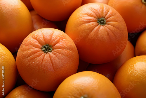 grapefruits close up