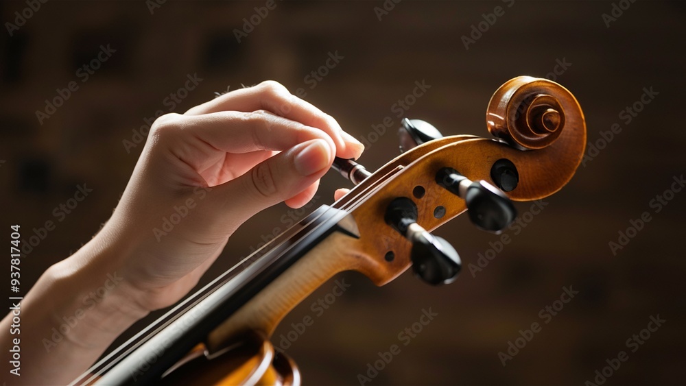 Adjusting Violin Pegs with Gentle Precision Adjusting Violin Pegs with Gentle Precision