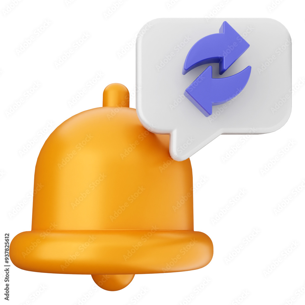 3d notification bell icon 3d notification bell icon