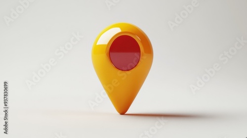 Eye-catching Yellow Location Marker for Enhanced Navigation and Travel Experience Free Download Eye-catching Yellow Location Marker for Enhanced Navigation and Travel Experience - GFXLoad