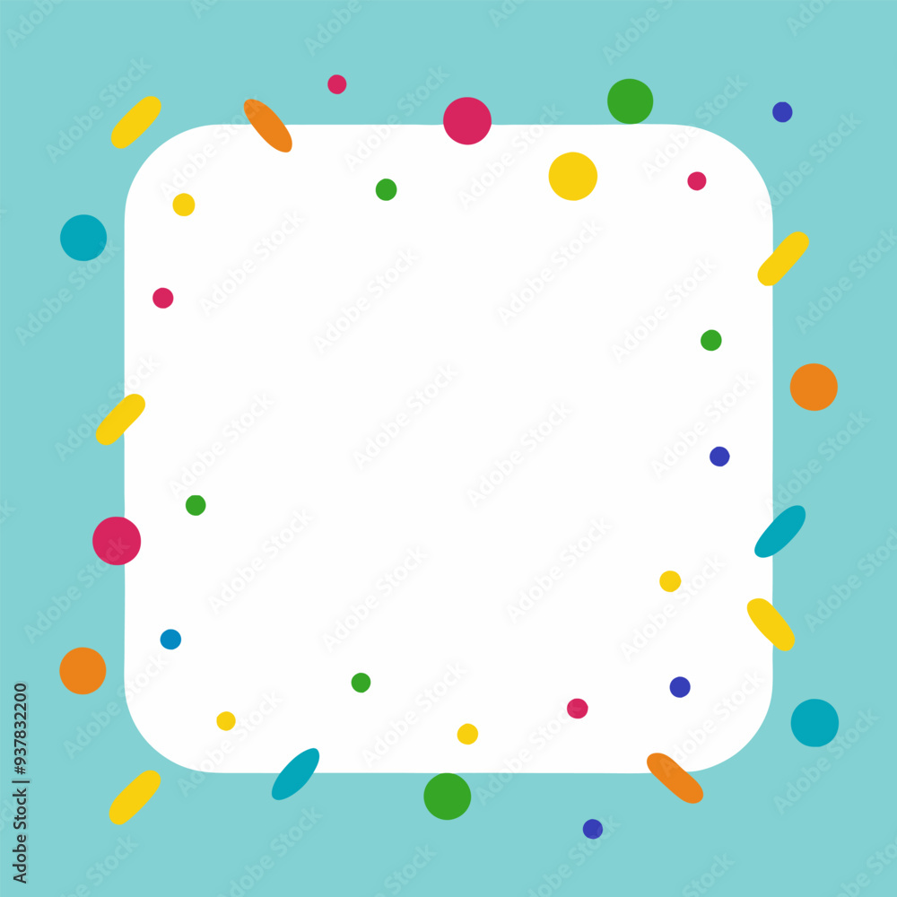 A simple, bright, and colorful background with a white frame. Use this design to add a festive touch to your projects! Perfect for invitations, greeting cards, and more. A simple, bright, and colorful background with a white frame. Use this design to add a festive touch to your projects! Perfect for invitations, greeting cards, and more.
