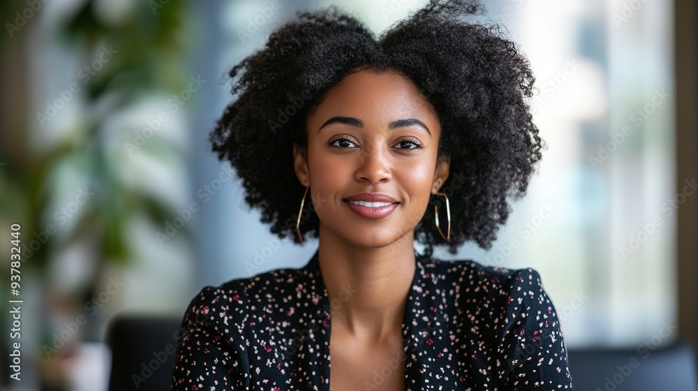 African American businesswoman speaking during a business meeting, confident and engaging African American businesswoman speaking during a business meeting, confident and engaging