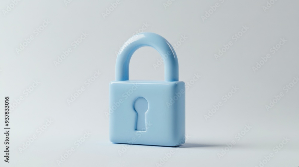 Stylish Blue Lock Design: A Symbol of Security and Protection in Modern Technology Stylish Blue Lock Design: A Symbol of Security and Protection in Modern Technology