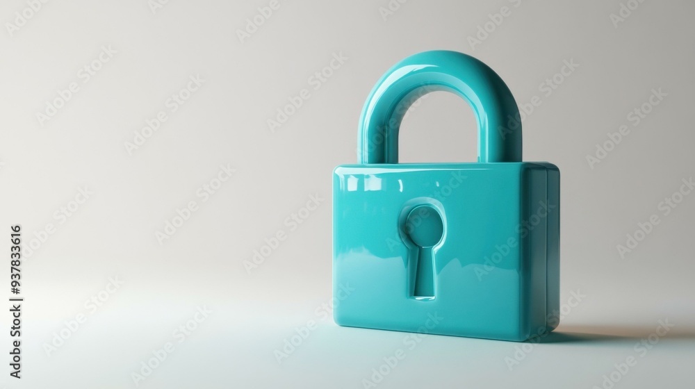 Stylish Blue Padlock: A Modern Symbol of Security and Privacy in Digital Technology Stylish Blue Padlock: A Modern Symbol of Security and Privacy in Digital Technology