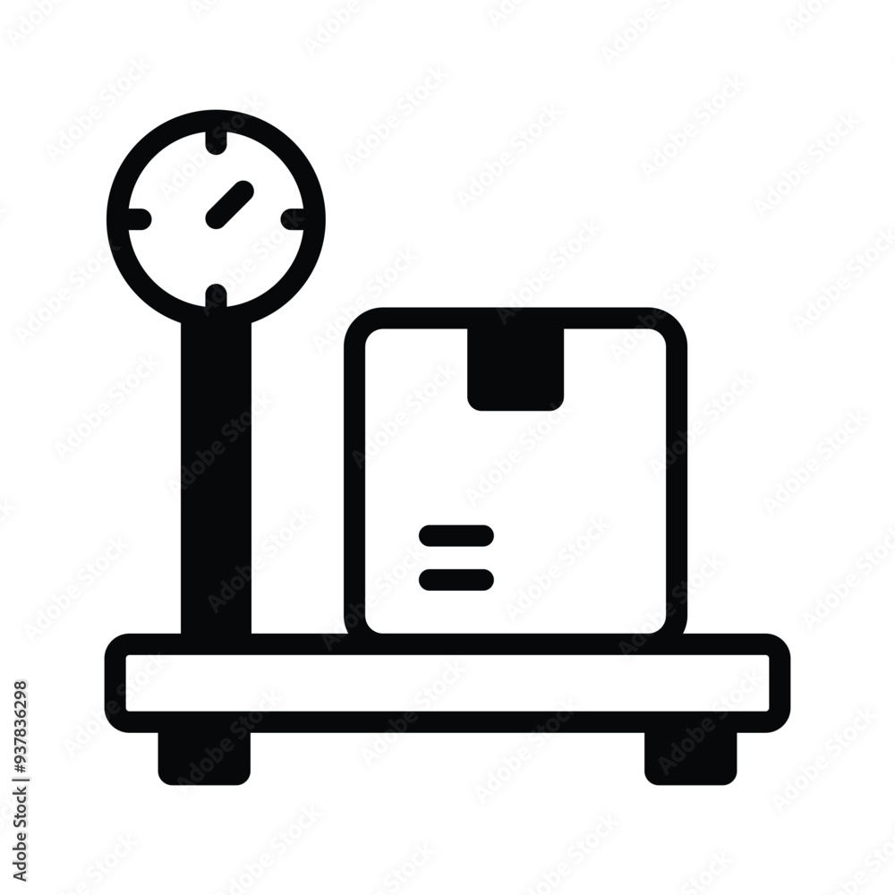Parcel on weight scale concept of weighing machine, cargo parcels Parcel on weight scale concept of weighing machine, cargo parcels