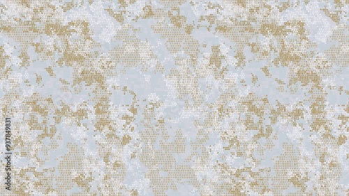Military pixel flecktarn camouflage illustration seamless pattern winter camo texture banner illustration wallpaper animation