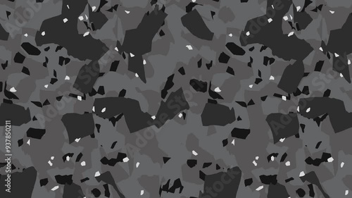 Military pixel flecktarn camouflage illustration seamless pattern urban city camo square texture banner illustration wallpaper animation