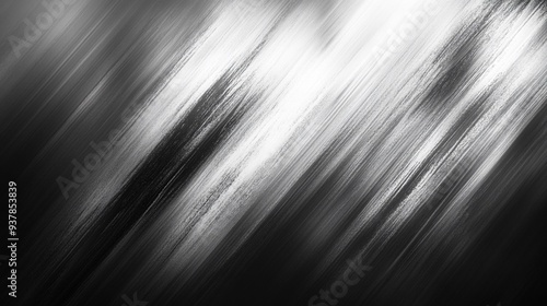 Banner Design Featuring Gray Gradient Background with Grainy Noise Texture and Abstract Backdrop - Generative AI