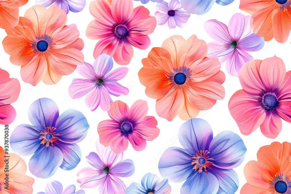 Fresh flowers arrangement with mixed colors on a clean surface Fresh flowers arrangement with mixed colors on a clean surface