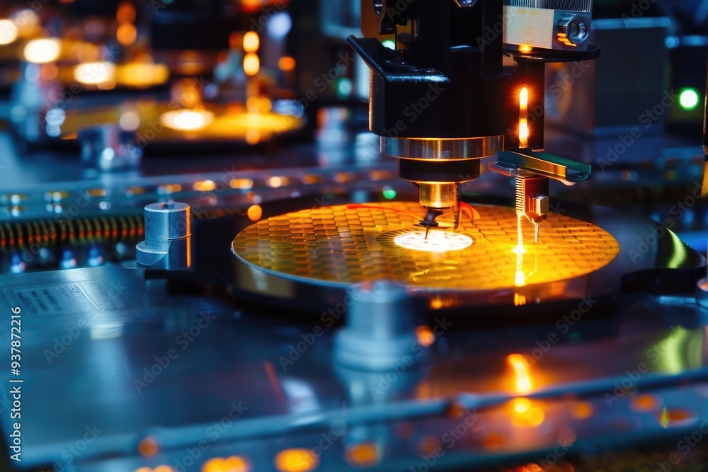 A close-up shot of a machine with a candle on top, perfect for use in a futuristic or industrial-themed context A close-up shot of a machine with a candle on top, perfect for use in a futuristic or industrial-themed context