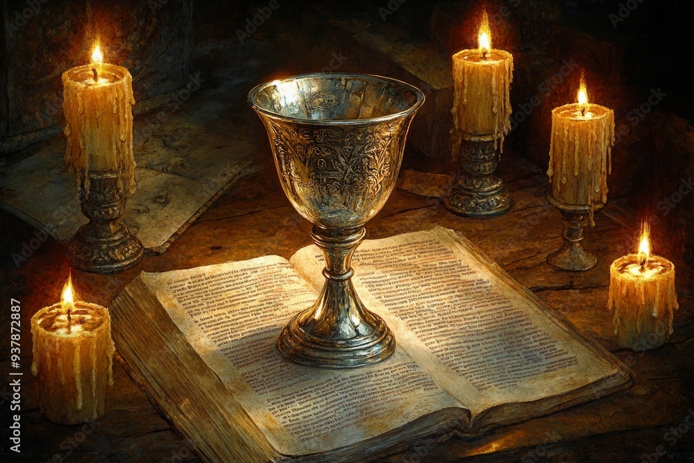Chalice Sacred Ceremony Christianity, Wicca Religion Spiritual Symbol Chalice Sacred Ceremony Christianity, Wicca Religion Spiritual Symbol