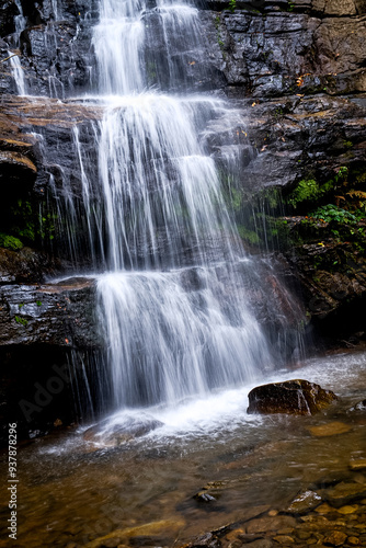 waterfall in the woods
