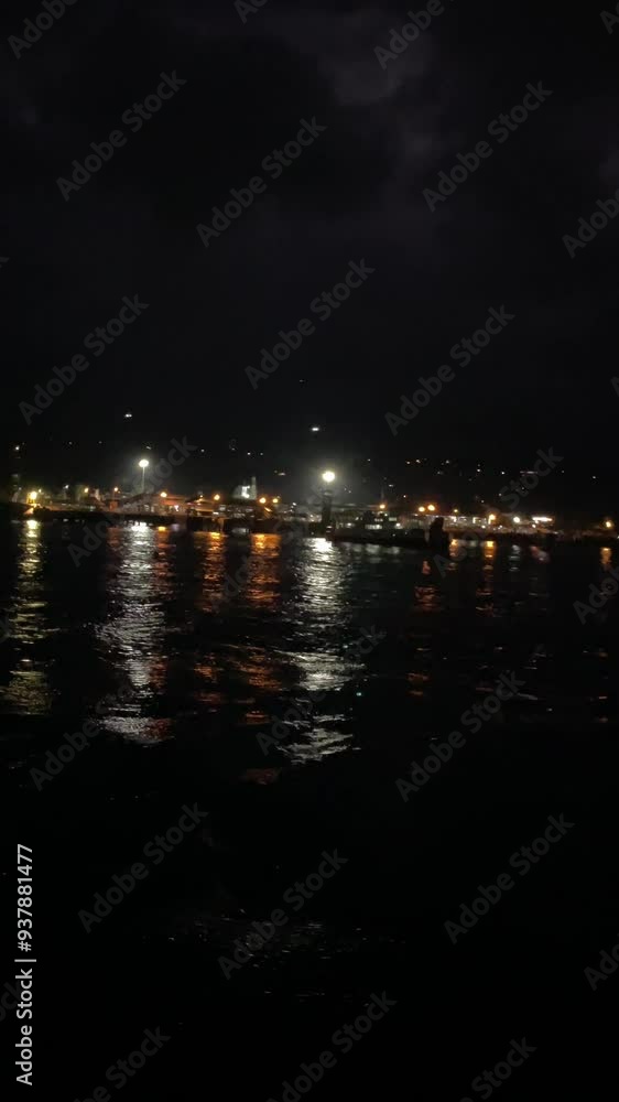 sea port at night beautiful sea port at night beautiful