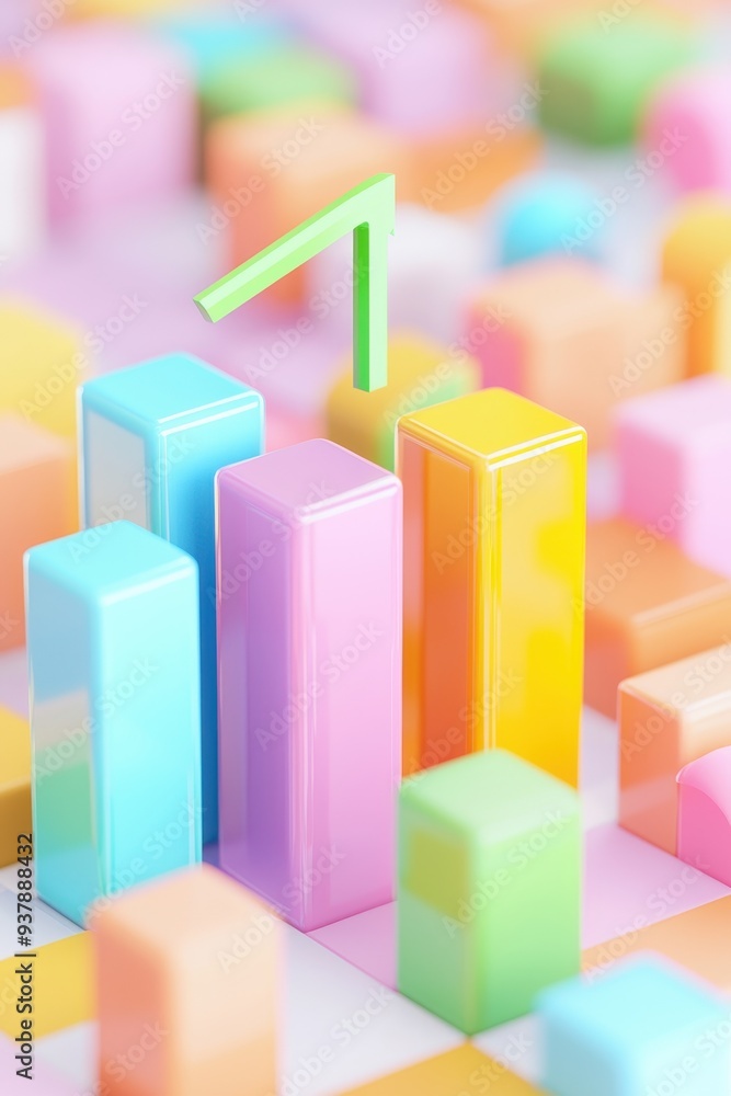 Abstract Colorful D Geometric Shapes Background Abstract Colorful D Geometric Shapes Background