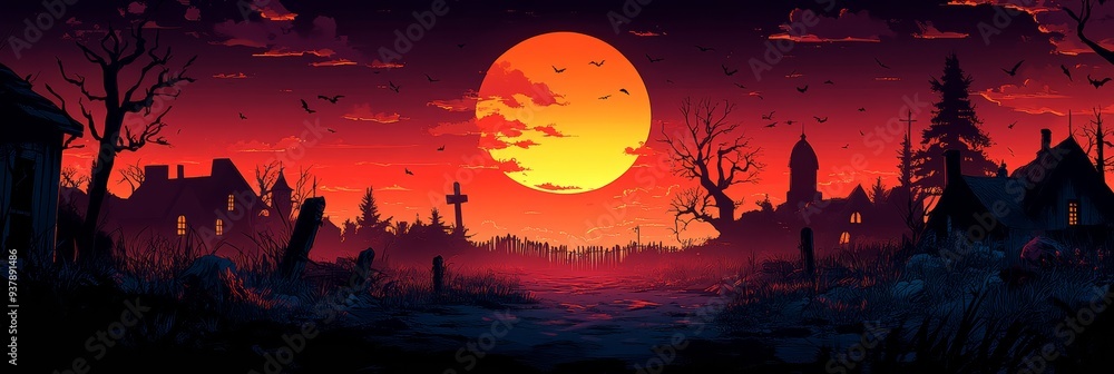 Illustration of yard signs designed to match specific Halloween party themes, like zombie apocalypse or haunted forest. Illustration of yard signs designed to match specific Halloween party themes, like zombie apocalypse or haunted forest.