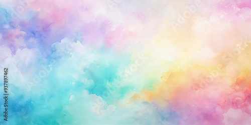 Watercolor background with soft pastel hues , watercolor, painting, art, abstract, background, texture, pastel, colorful, artistic