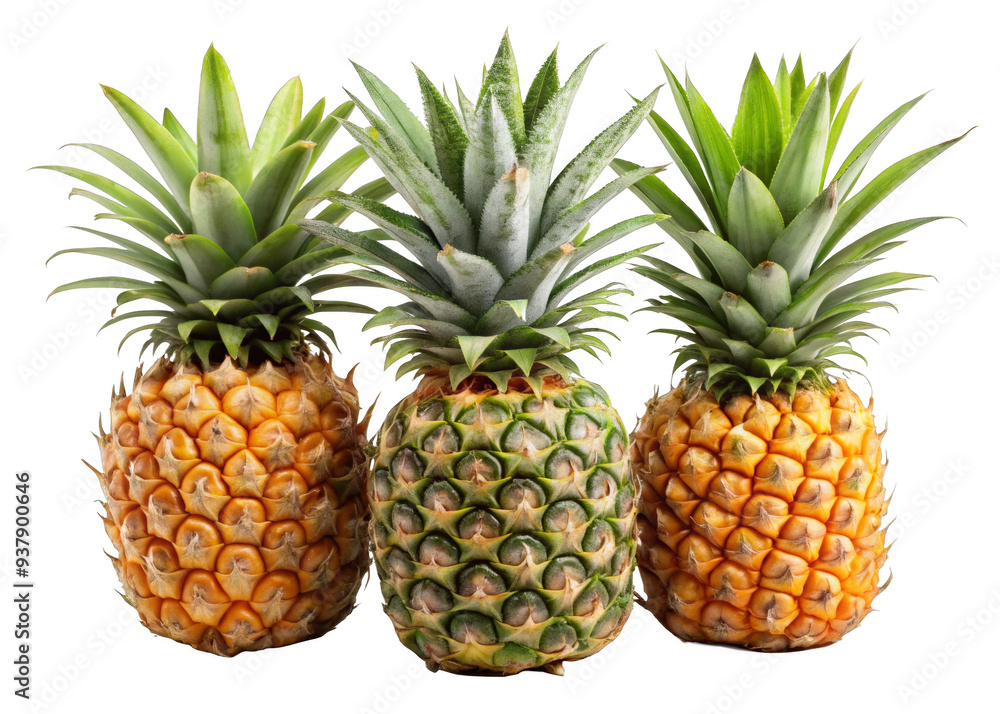 pineapple on white pineapple on white