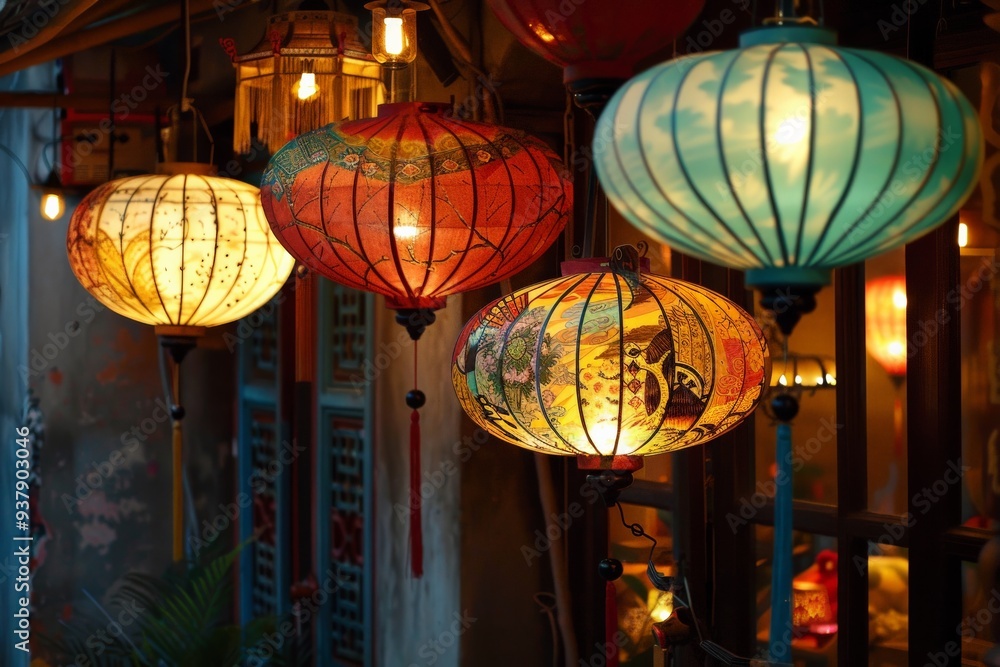Obraz premium Traditional Chinese Lanterns.