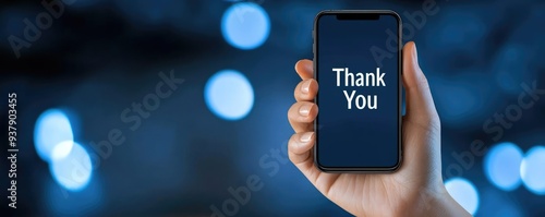 Message Sending with phone in hand, 
