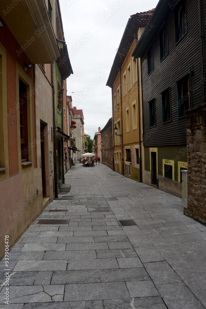 Historical buildings in Gijon, Asturias, Spain Historical buildings in Gijon, Asturias, Spain