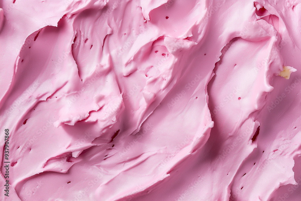 Pink Ice Cream Closeup Background Image Pink Ice Cream Closeup Background Image