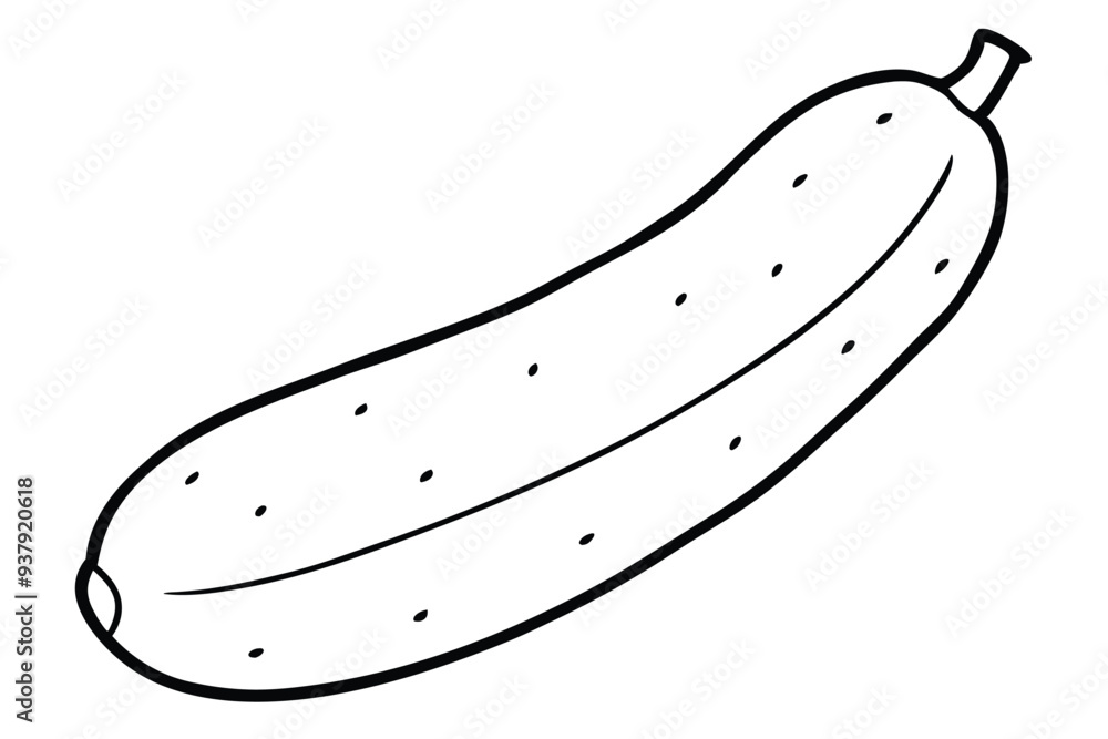 Cucumber art vector illustration Cucumber art vector illustration