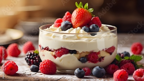 yogurt with fruits