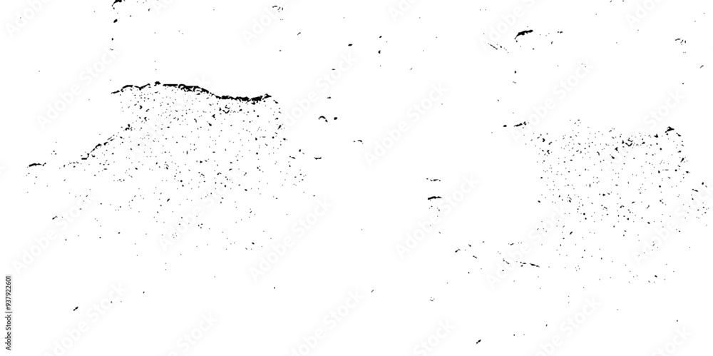 Obraz premium Subtle halftone grunge urban vector. Noise seamless texture. Vector Illustration. Black isolated on white. Shiny glittering dust.
