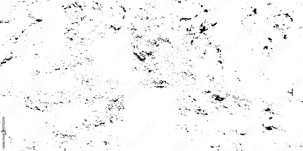 Fototapeta premium Grunge texture black and white background. Abstract monochrome pattern dust messy background. vintage dust grunge texture on isolated white background.