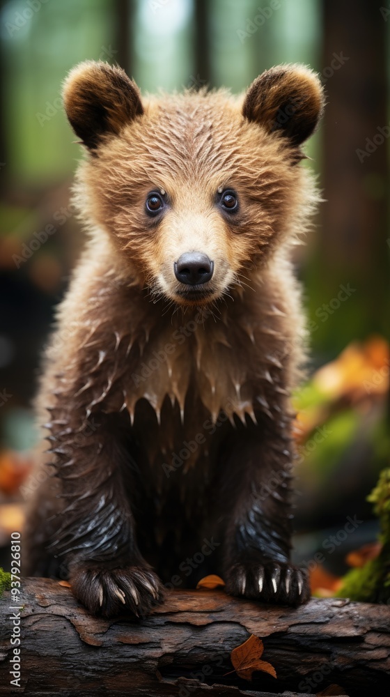 brown bear cub brown bear cub