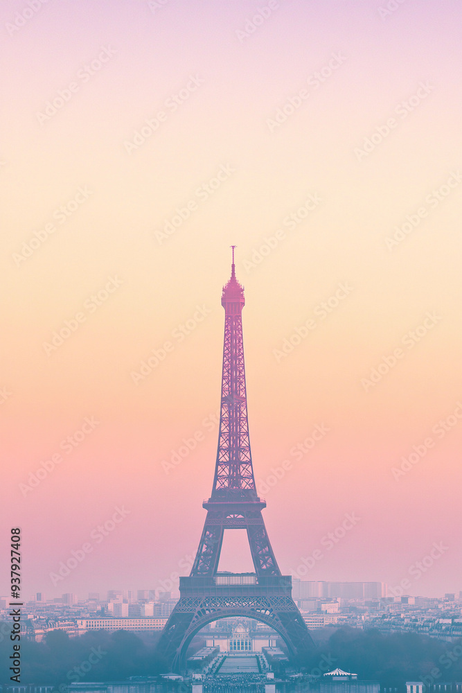 Naklejka premium Eifelturm