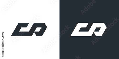 CA letter icon logo vector. Modern futuristic abstract business design