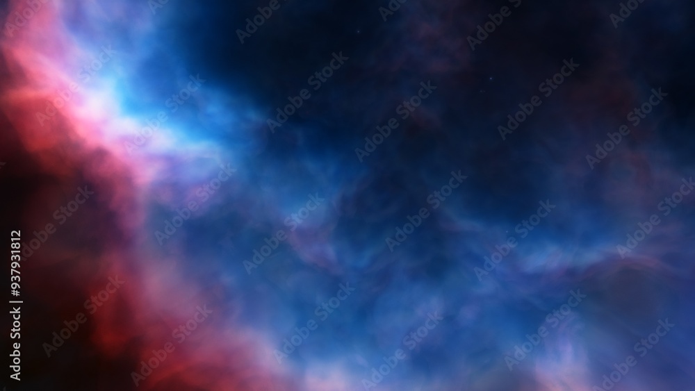 Fototapeta premium Colorful space galaxy cloud nebula. Stary night cosmos. Universe science astronomy. Supernova background wallpaper