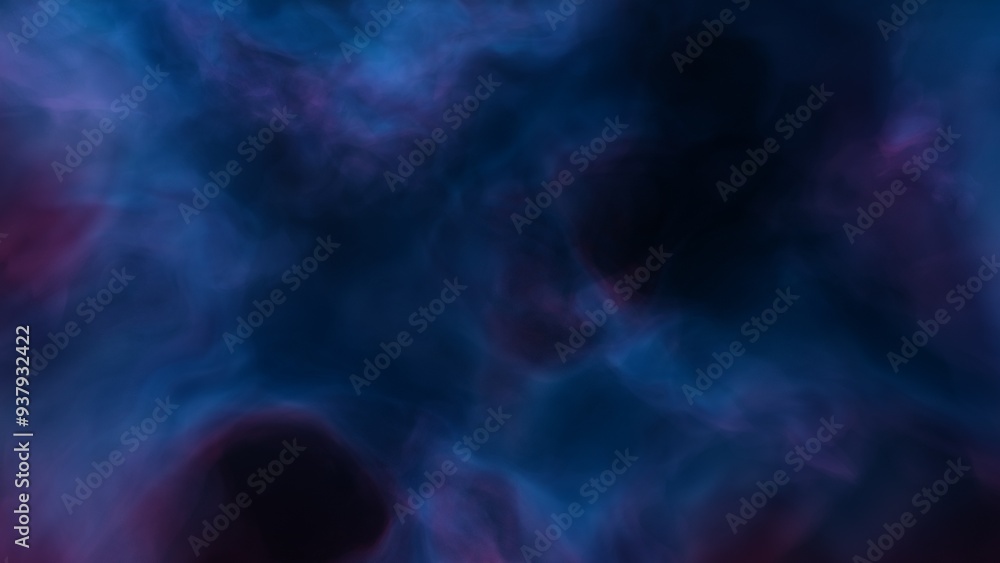 Space illustration with a color glow
Space illustration with a color glow