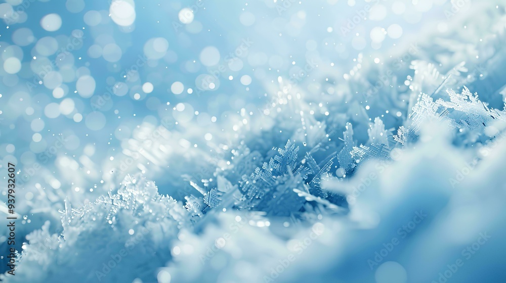 soft ice waves with snowflakes, background wallpaper for mobile app in light blue color, scene evokes coolness and elegance, perfect for product display or packaging design. soft ice waves with snowflakes, background wallpaper for mobile app in light blue color, scene evokes coolness and elegance, perfect for product display or packaging design.