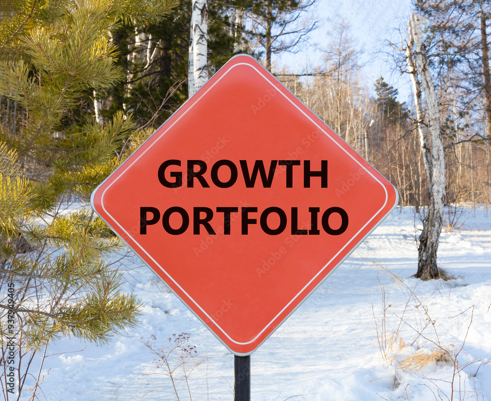 Fotografie Growth portfolio symbol