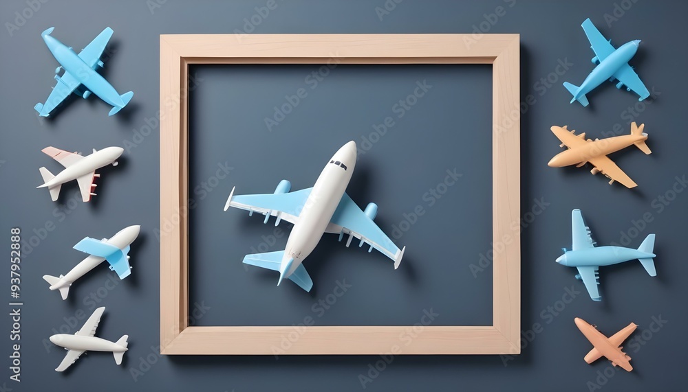 Jumbu Jet Commercial airplane on white background instant frame Flying airplane symbol Jumbu Jet Commercial airplane on white background instant frame Flying airplane symbol