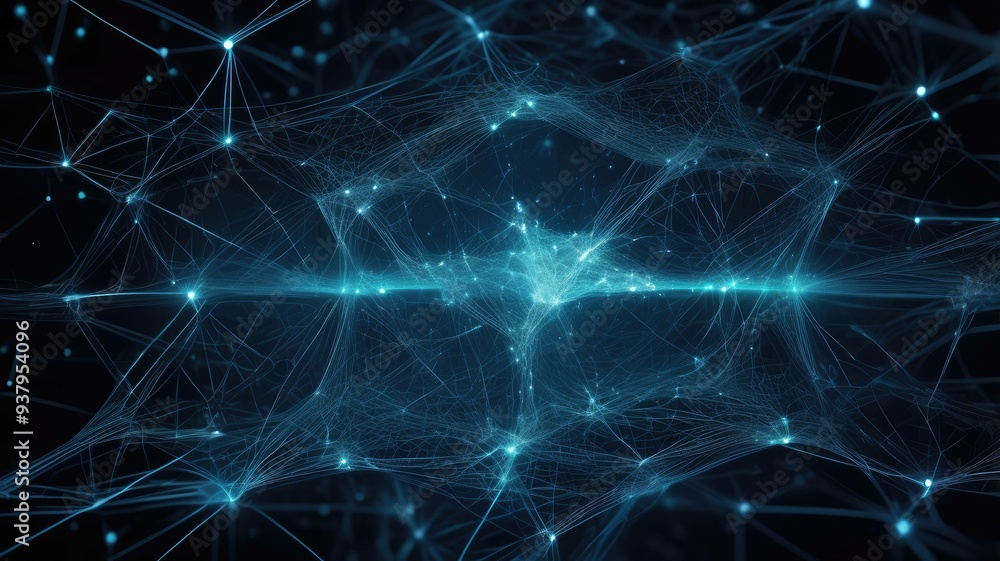 A mesmerizing visualization of a technological network A mesmerizing visualization of a technological network
