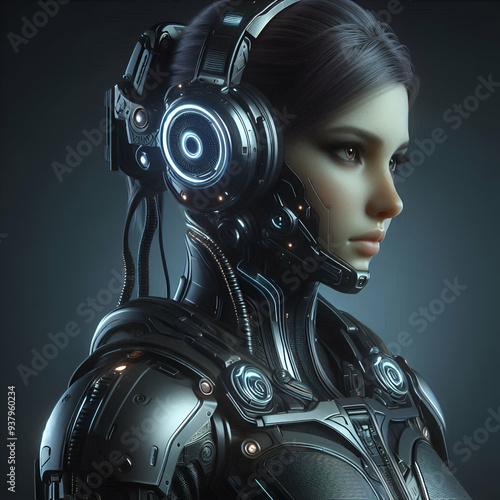 Futuristic Synthesis: Human and Machine Integration