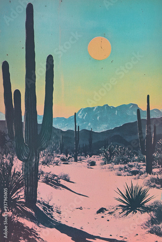 Kaktus in der Wüste