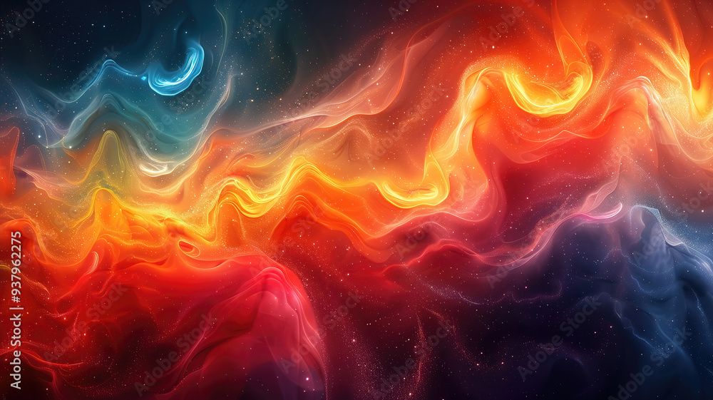 Abstract wavy background, multicolored waves patterns wallpaper Abstract wavy background, multicolored waves patterns wallpaper