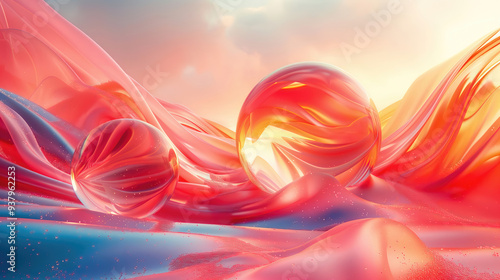 Abstract background, lots o...