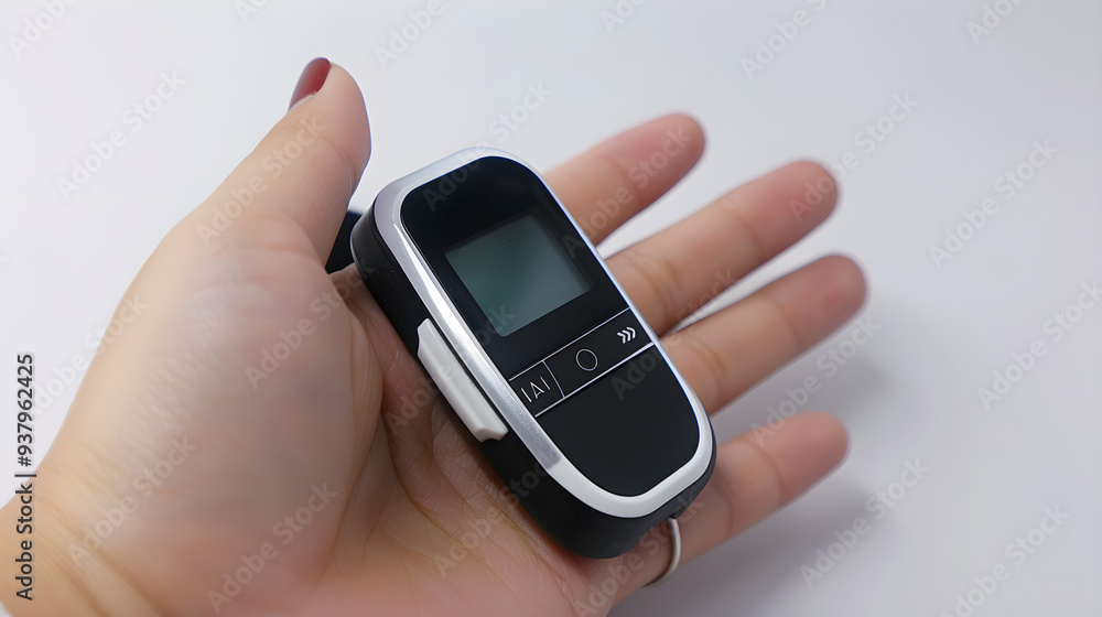 Accurate and easy-to-use fingertip pulse oximeter measuring blood oxygen levels Accurate and easy-to-use fingertip pulse oximeter measuring blood oxygen levels