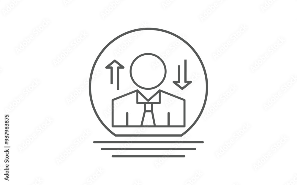 Upload and download user icon or male profile picture. download and upload image icon for website or application. outline up and down arrow. high quality. illustration graphic vector design Upload and download user icon or male profile picture. download and upload image icon for website or application. outline up and down arrow. high quality. illustration graphic vector design