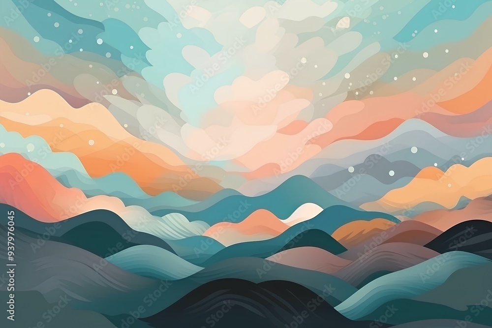 landscape with mountains and sea landscape with mountains and sea